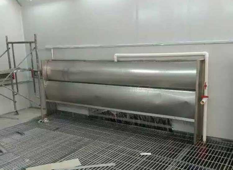 水簾噴漆房由哪幾部分構(gòu)成？